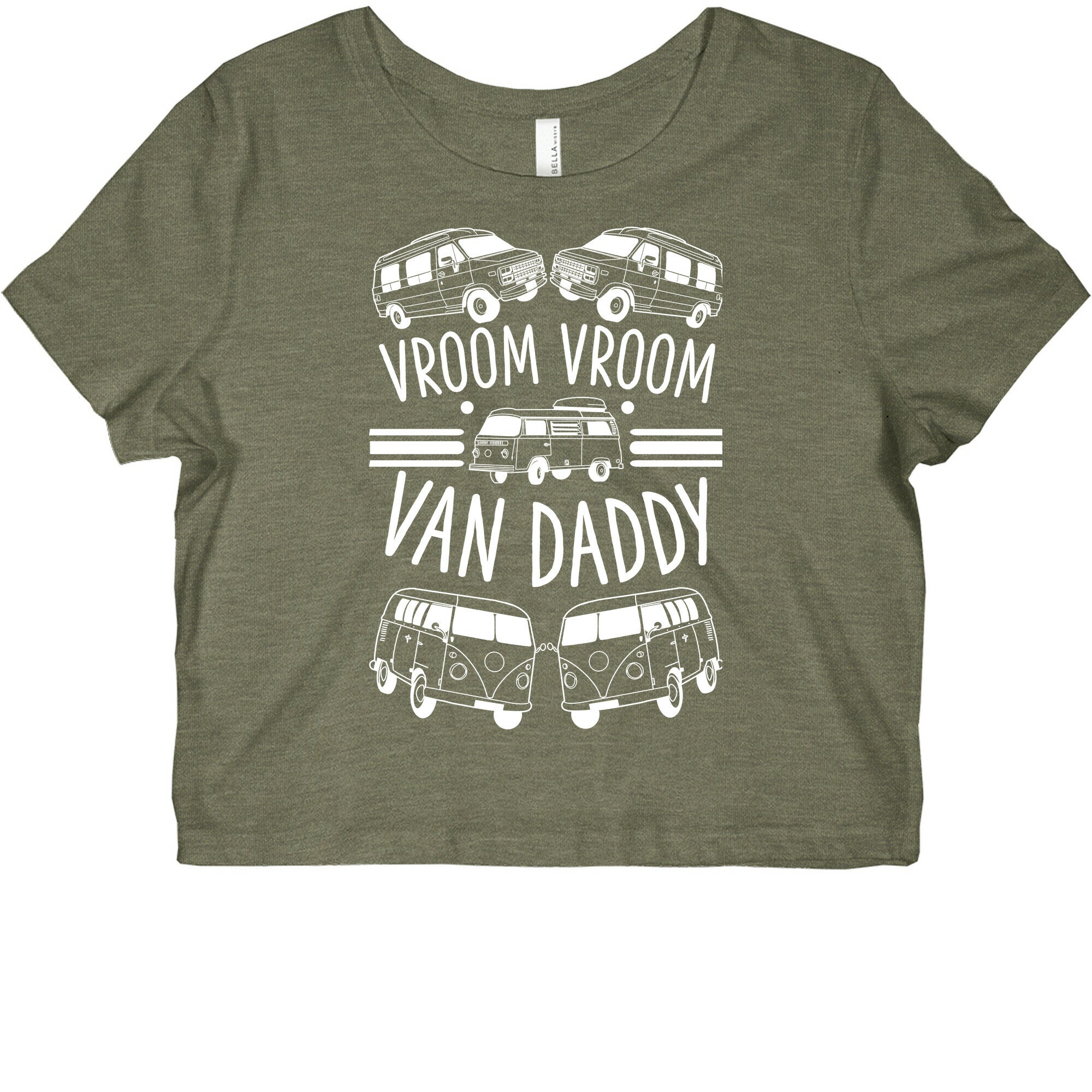 Vroom Vroom Van Daddy Graphic Baby Tee